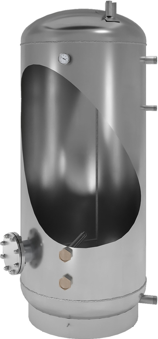 

Электрический накопительный водонагреватель ONTERM, Серый, ONTERM AISI304 7000л. el