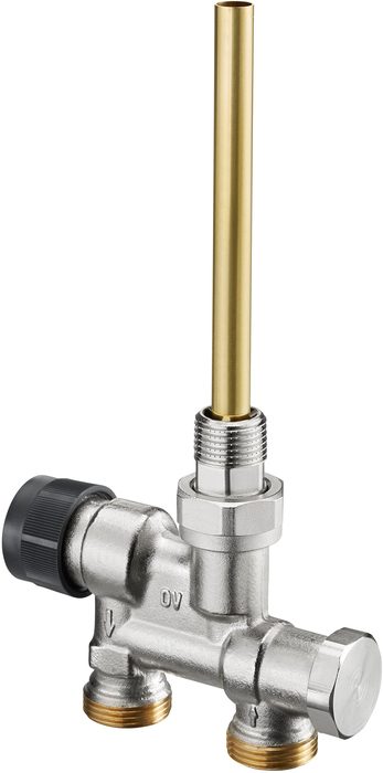 Вентиль Oventrop сифон для умывальника трубный латунь 1 1 4 х32 с прямой трубкой 32мм alca plast a4320black