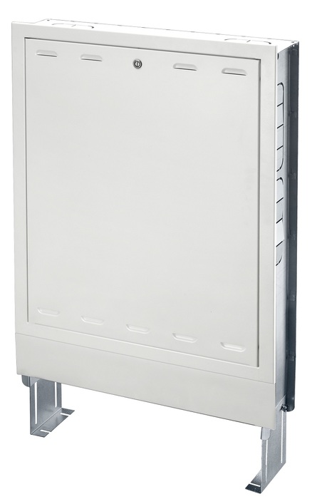 Распределительный шкаф Oventrop встраиваемый шкаф, узкий, изменяемый по высоте и глубине распределительный шкаф oventrop встраиваемый 1