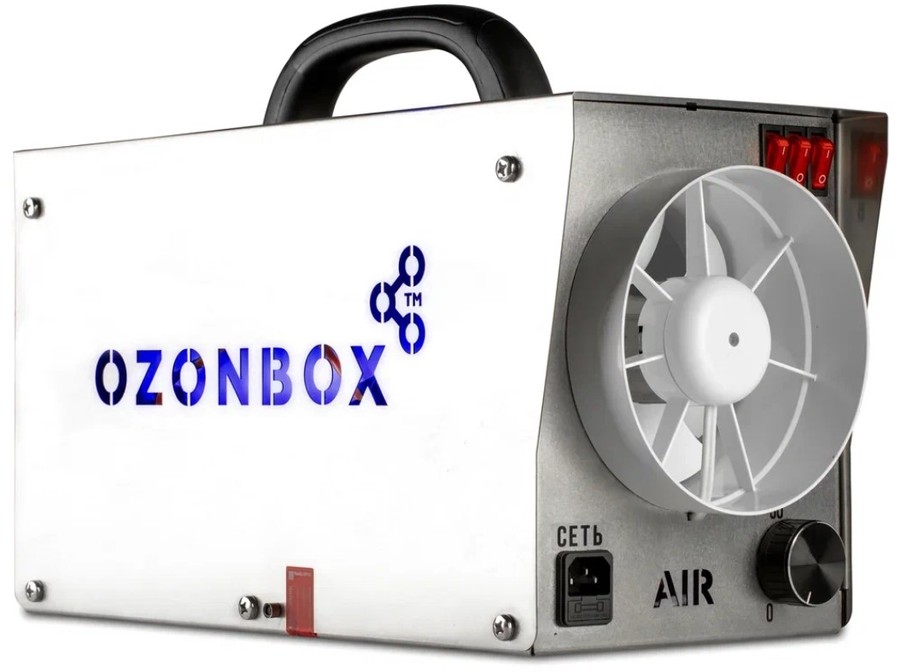 Промышленный озонатор Ozonbox air-20, цвет серый, размер 300х195х650