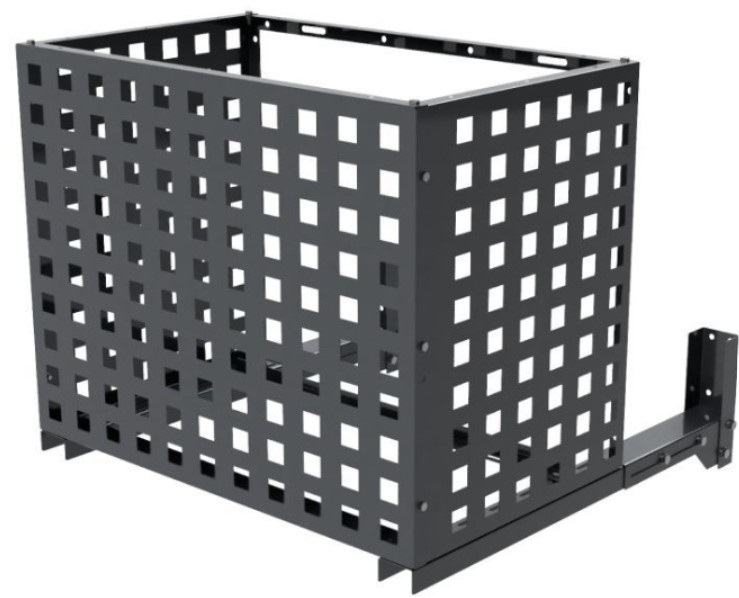 

Корзина PP ROLLED, PP ROLLED с квадратной перфорацией 700(h)x900x550.T1-KV