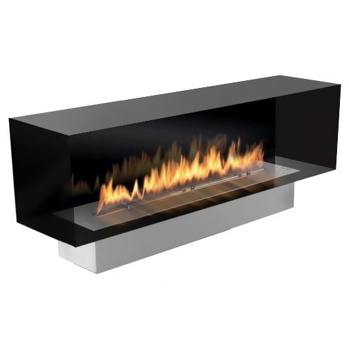 

Биокамин с автоматической линией Planika, Planika FIRE LINE AUTOMATIC 3 IN CASING GLASS 1320, Черный