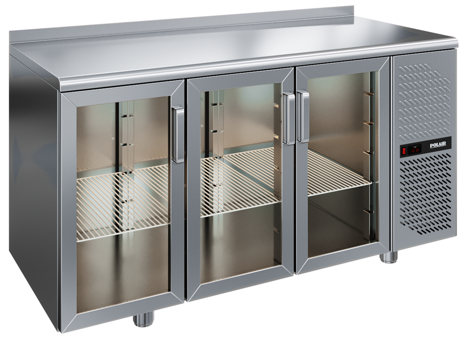 Холодильный стол Polair разделитель на стойку larvij 21 7x11 5x1 2 см сталь цвет белый