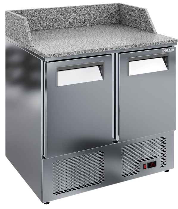 Холодильный стол Polair интерьерный стол из hpl женева 50 серый гранит