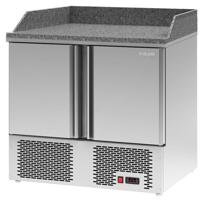 Холодильный стол Polair интерьерный стол из hpl женева 50 серый гранит