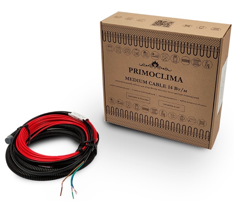 Нагревательный кабель 1 м<sup>2</sup> Primoclima PCMC14-16,0-225 - фото 2