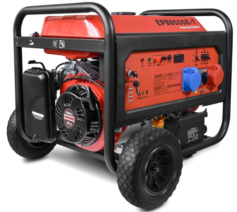 

Бензиновый генератор REDVOLT, REDVOLT EPB8500E-T