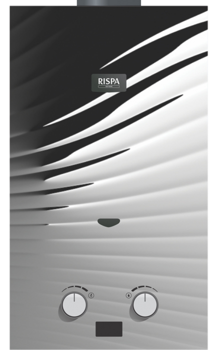 Газовый проточный водонагреватель RISPA RGN04-20, размер 550x330x184 - фото 3