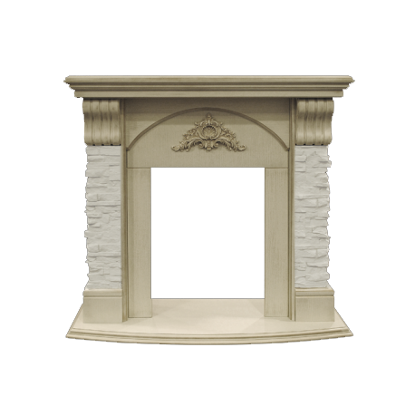 угловой классический портал real flame Классический портал для камина Real-Flame
