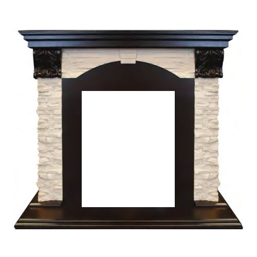 угловой классический портал real flame Классический портал для камина Real-Flame