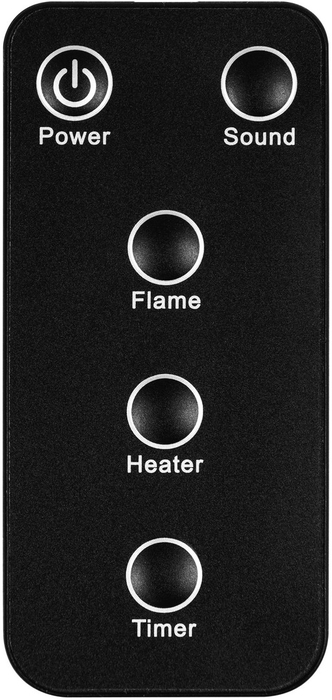 Электрокамин с широким очагом 2D Real-Flame