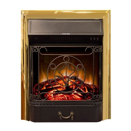 Закрытый очаг Real-Flame Majestic Lux Brass классический очаг 2d real flame majestic lux bl rc