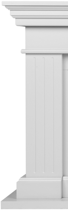 Линейный электрокамин Real-Flame ONTARIO 45 WT с очагом JOKER 45, цвет белый - фото 8