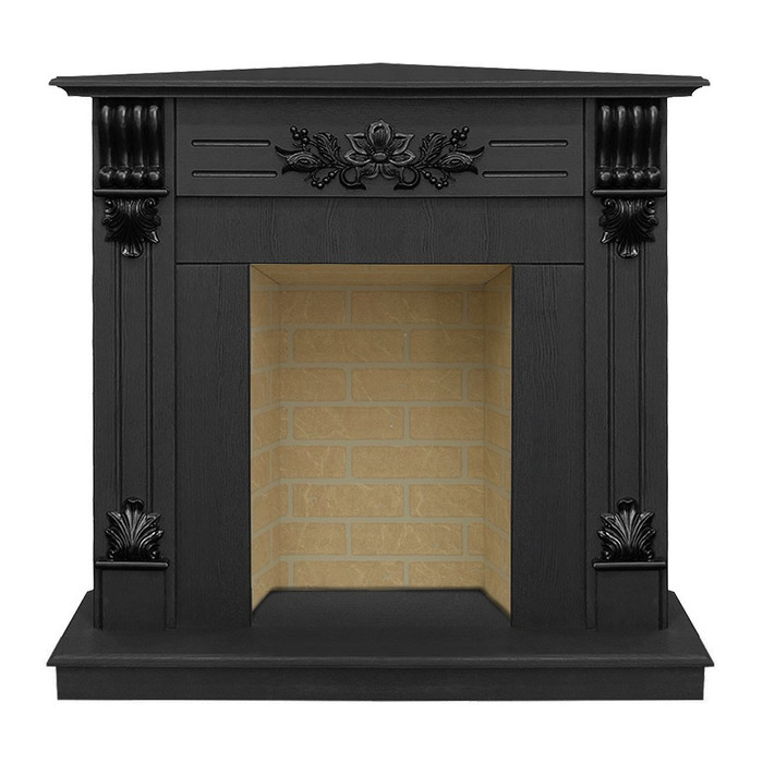 

Портал для камина Real-Flame, Венге, Real-Flame Ottawa corner STD/EUG DN+Вставка Brick Ottawa