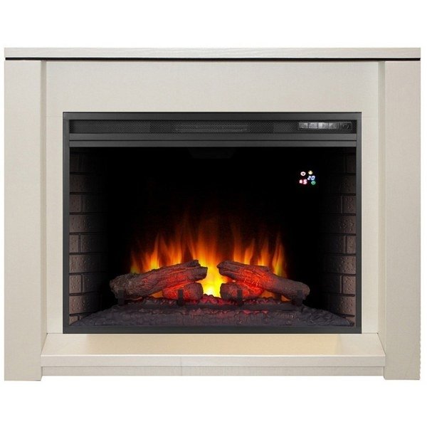 

Декоративный электрокамин Real-Flame, Real-Flame Skagen 25,5/26 с очагом Epsilon 26 S IR, Выбеленный дуб