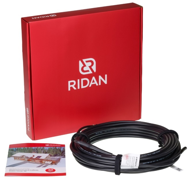 

Антиобледенение Ridan, Ridan Snow-30 630 Вт 230 В 20 м