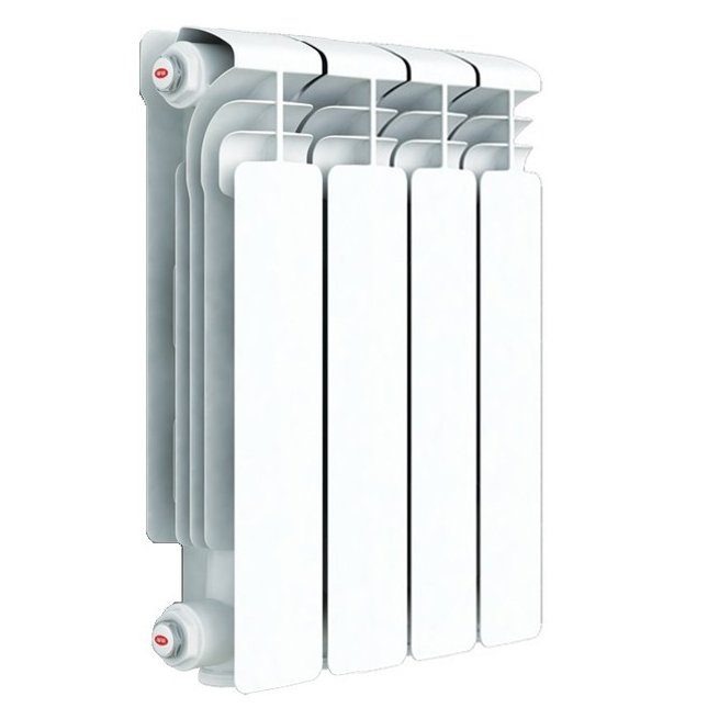 Алюминиевый радиатор Rifar Alum Ventil 500 4 секц, цвет белый