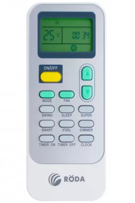 Настенный кондиционер Roda DS-K12/DU-K12, цвет белый Roda DS-K12/DU-K12 - фото 3