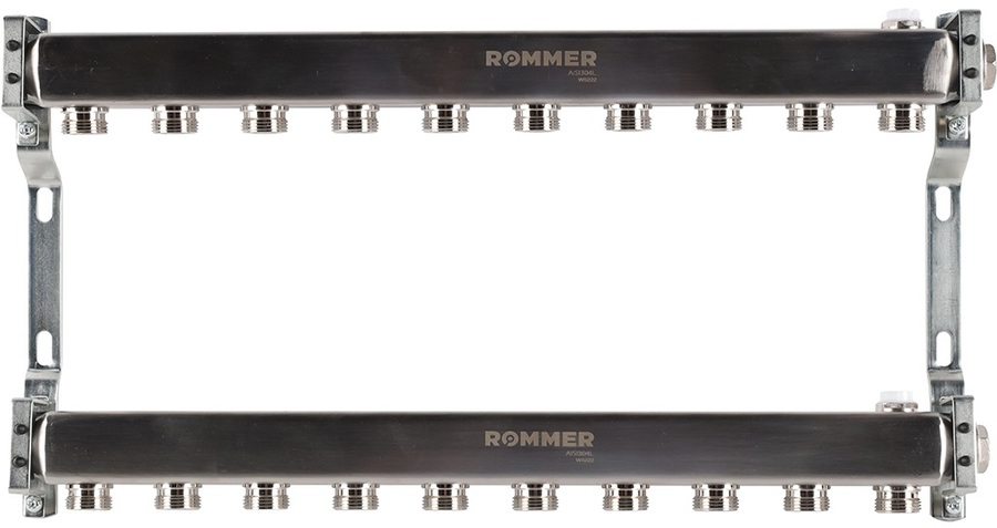 Для отопления Rommer 1/3/4x10 для радиаторной разводки (RMS-4401-000010) для отопления rommer rommer 1 3 4x2 для радиаторной разводки rms 4401 000002
