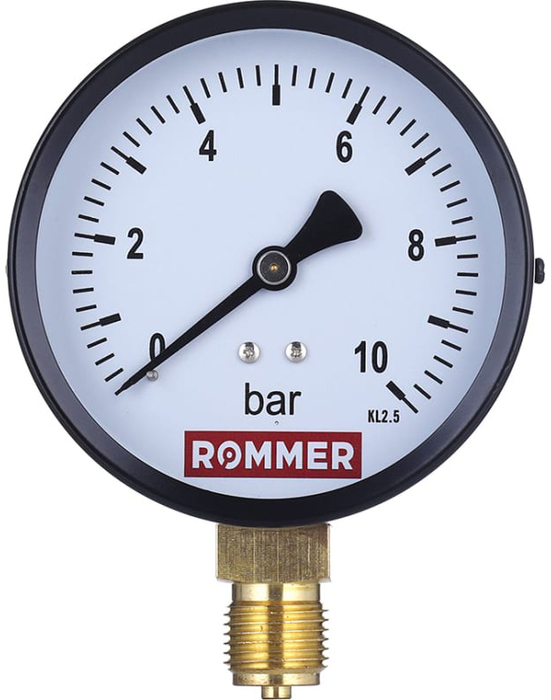 Манометр Rommer RIM-0010-801015