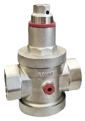 Редуктор давления Rommer RVS-0008-000015 редуктор давления co2 ручной измеритель давления из цинкового сплава легко читаемый