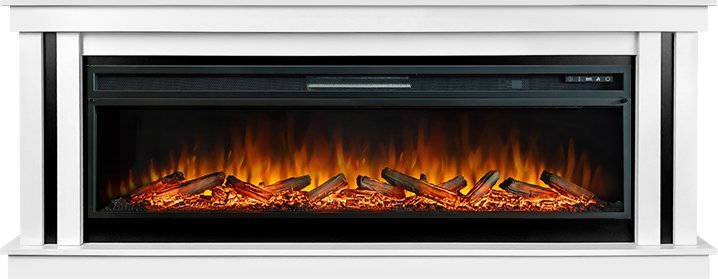 

Линейный электрокамин Royal Flame, Белый, Royal Flame Cosmo 60 с очагом Vision 60 LOG LED