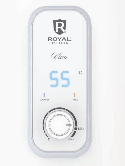 Электрический накопительный водонагреватель Royal Clima RWH-V80-RE, размер 41x86x41 - фото 3