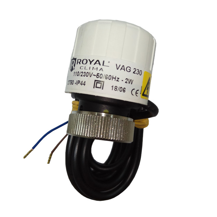Термоэлектрический привод Royal Clima привод термоэлектрический нормально закрытый emo t nc с кабелем 0 8 м 230v