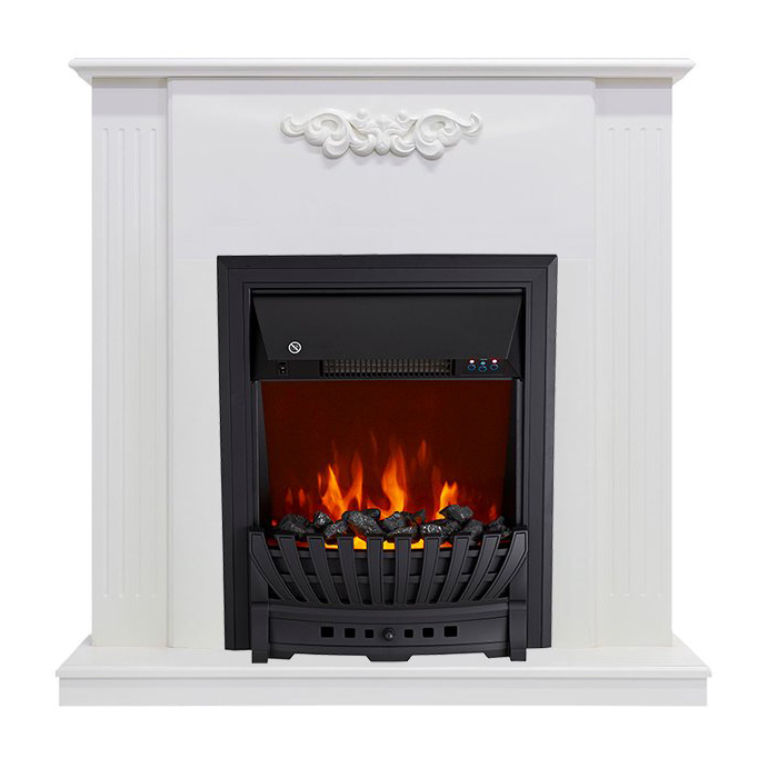 

Электрокамин с классическим очагом 2D Royal Flame, Белый, Royal Flame Capri белый с очагом Aspen Black
