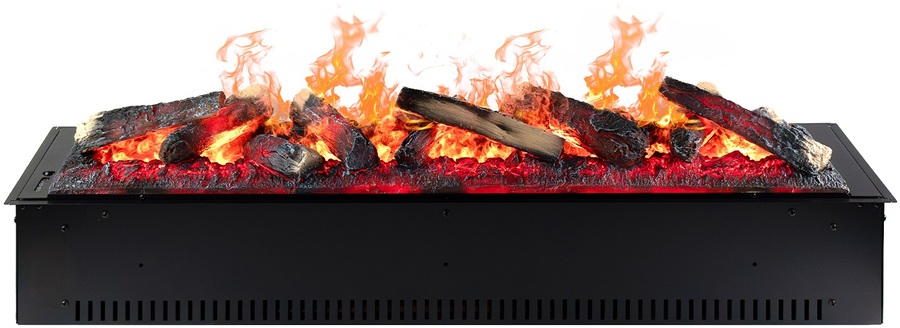 Встраиваемый очаг в модуль Royal Flame Design L1000RF 3D PS/LOG, цвет черный Royal Flame Design L1000RF 3D PS/LOG - фото 1