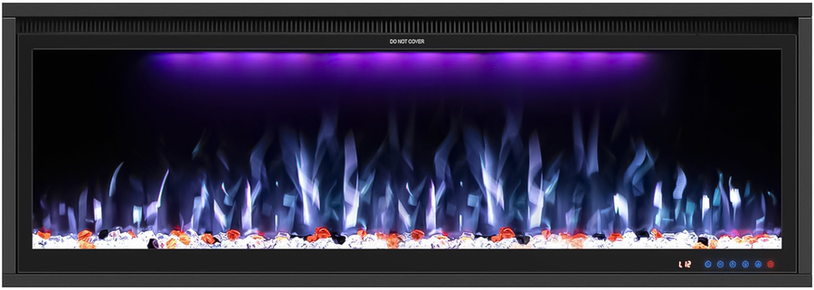 Линейный очаг Royal Flame MERCURY 50 LED RF, цвет черный - фото 1