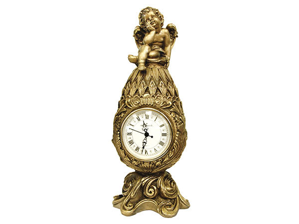 Проекционные часы Royal Flame Фаберже с ангелом RF2050AB - фото 1