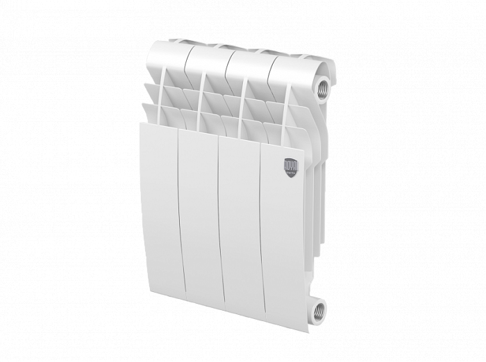 Биметаллический радиатор Royal Thermo Biliner 350 Bianco Traffico 4 секц, цвет белый - фото 1