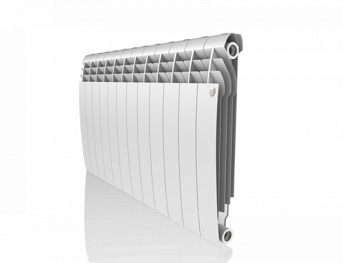 Биметаллический радиатор Royal Thermo Biliner 500 VD 12 секц. Bianco Traffico, цвет белый