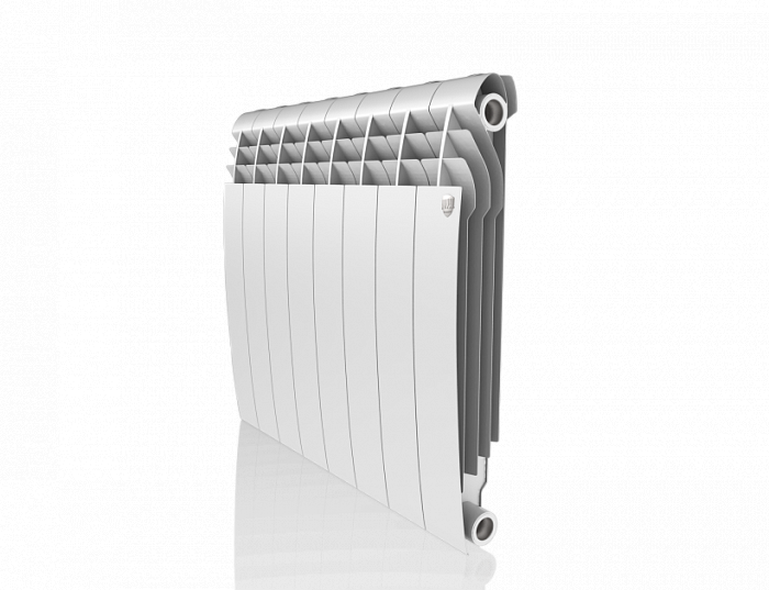 Биметаллический радиатор Royal Thermo Biliner 500 VD 8 секц. Bianco Traffico, цвет белый
