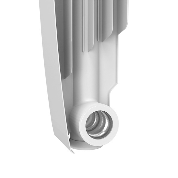 Алюминиевый радиатор Royal Thermo Biliner alum 500 4 секц, цвет белый - фото 3