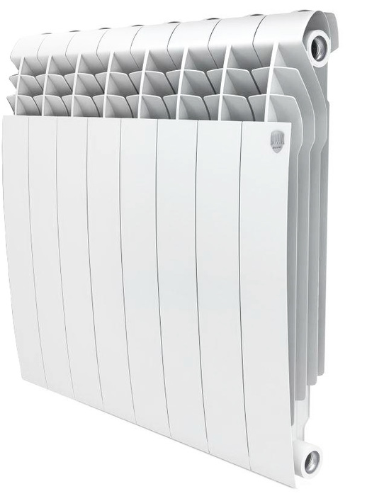 Алюминиевый радиатор Royal Thermo Biliner alum 500 8 секц, цвет белый - фото 1