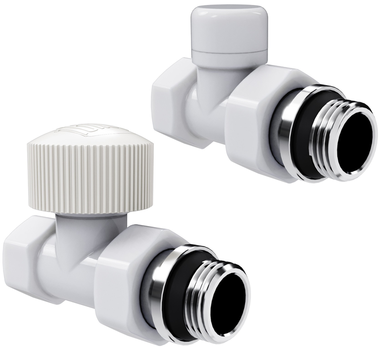 

Набор термостатический Royal Thermo, Royal Thermo Design 1/2"М30х1,5 (Белый), прямой
