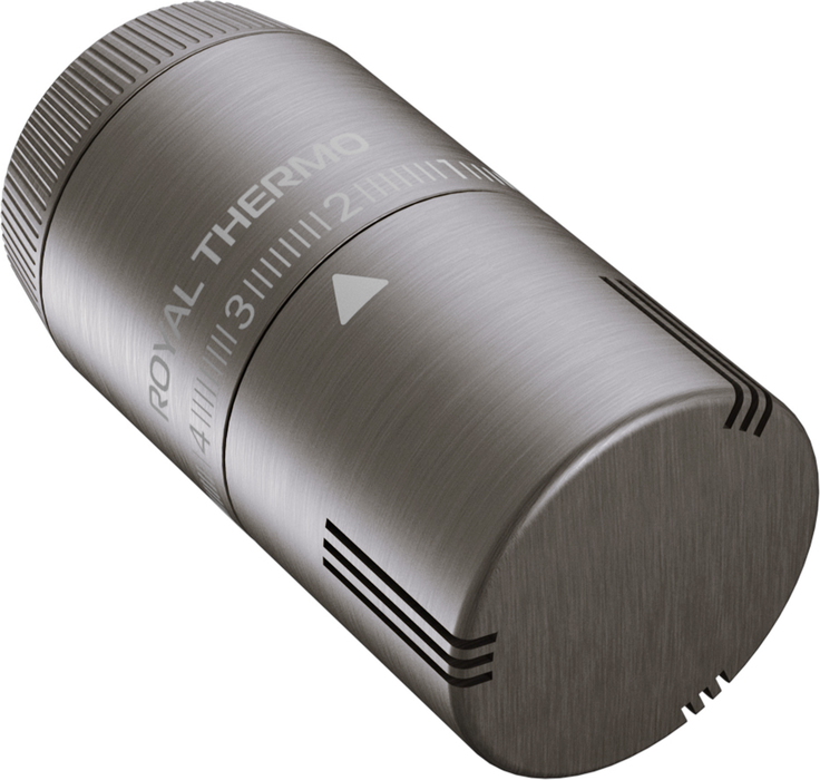 

Термоголовка жидкостная Royal Thermo, Royal Thermo Design Pro М30х1,5 (матовый никель )