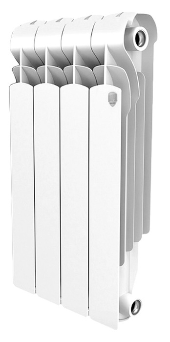 Алюминиевый радиатор Royal Thermo Indigo 500 4 секц, цвет белый - фото 1