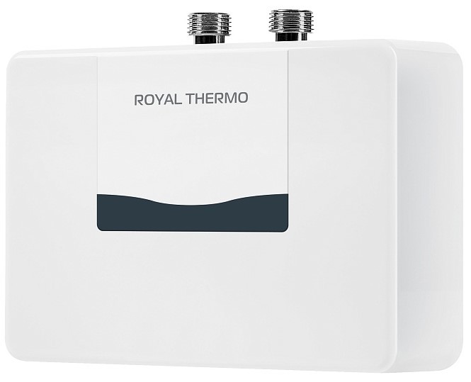 Электрический проточный водонагреватель 5 кВт Royal Thermo жаровня чемодан 44 27 22см вилка и лопатка royal grill