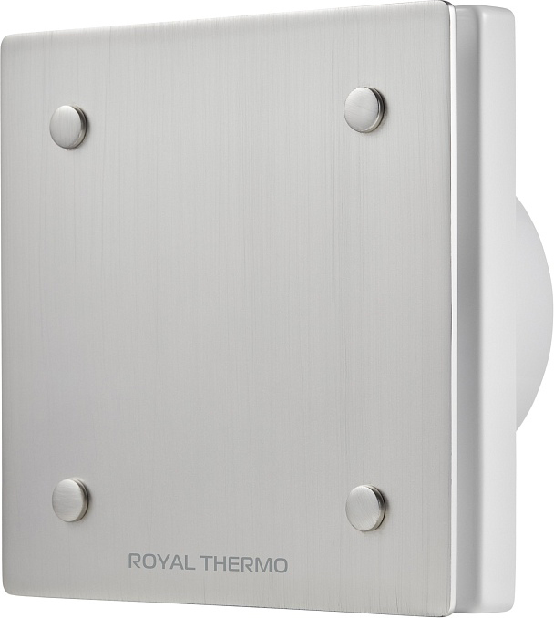 

Вытяжка для ванной диаметр 120 мм Royal Thermo, Серый, Royal Thermo RAFC 120 Chrome
