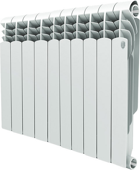 Биметаллический радиатор Royal Thermo Vittoria 500 10 секц, цвет белый - фото 1