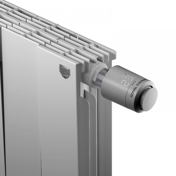 Аксессуар для радиатора отопления Royal Thermo набор для дистанционного управления Smart Heat, серебристый - фото 3