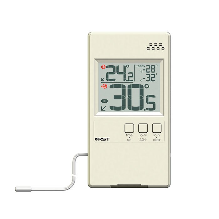 Термометр для помещений Rst 01591 товары для дачи и сада rst цифровой оконный термометр на липучке rst01077