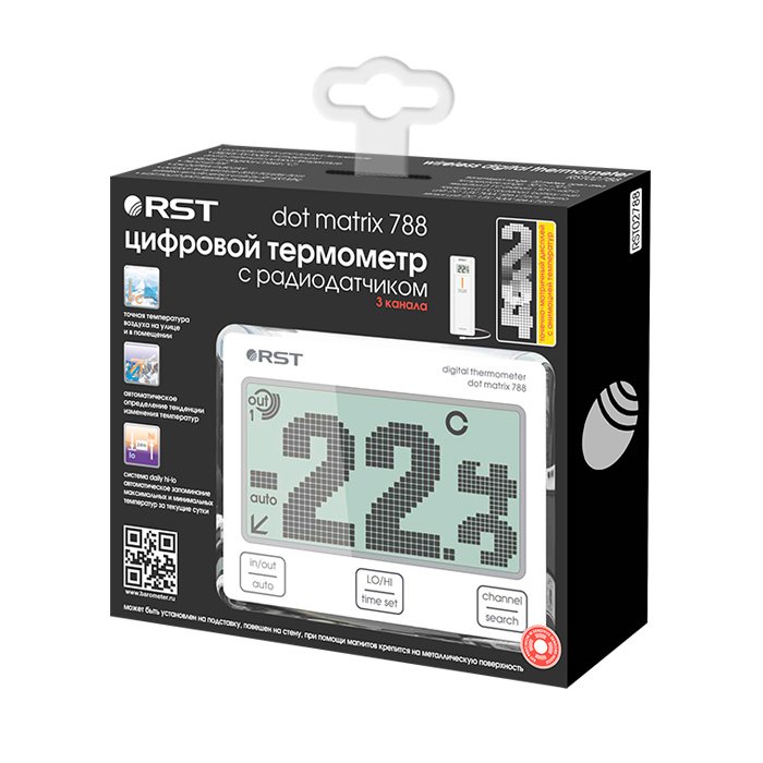 Термометр с выносным датчиком Rst 02788 - фото 4