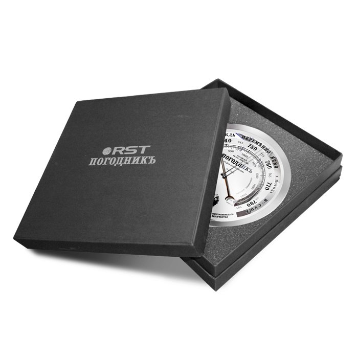 Металлический барометр Rst