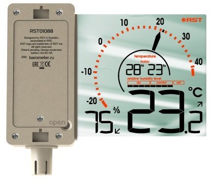 Термометр Rst термометр cem dt 8806s бесконтактный инфракрасный