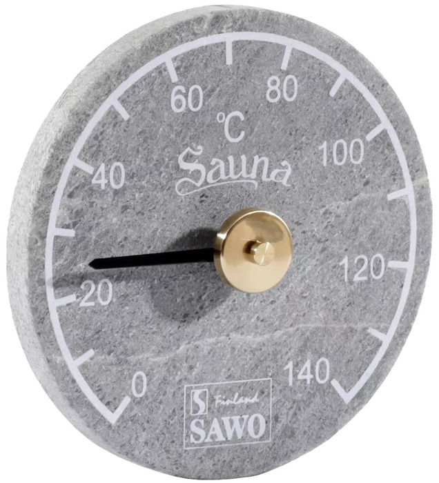 Термометр SAWO деревянный термометр для бани и сауны