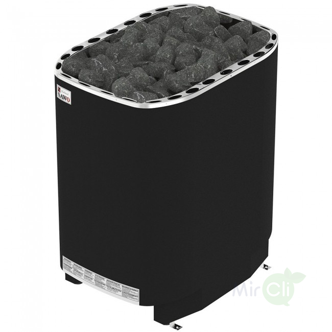 Электрическая печь 20 кВт SAWO SAV-180NS-P-F, цвет черный - фото 2